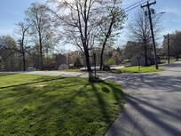 View from the front yard of the Park and lovely neighborhood.
