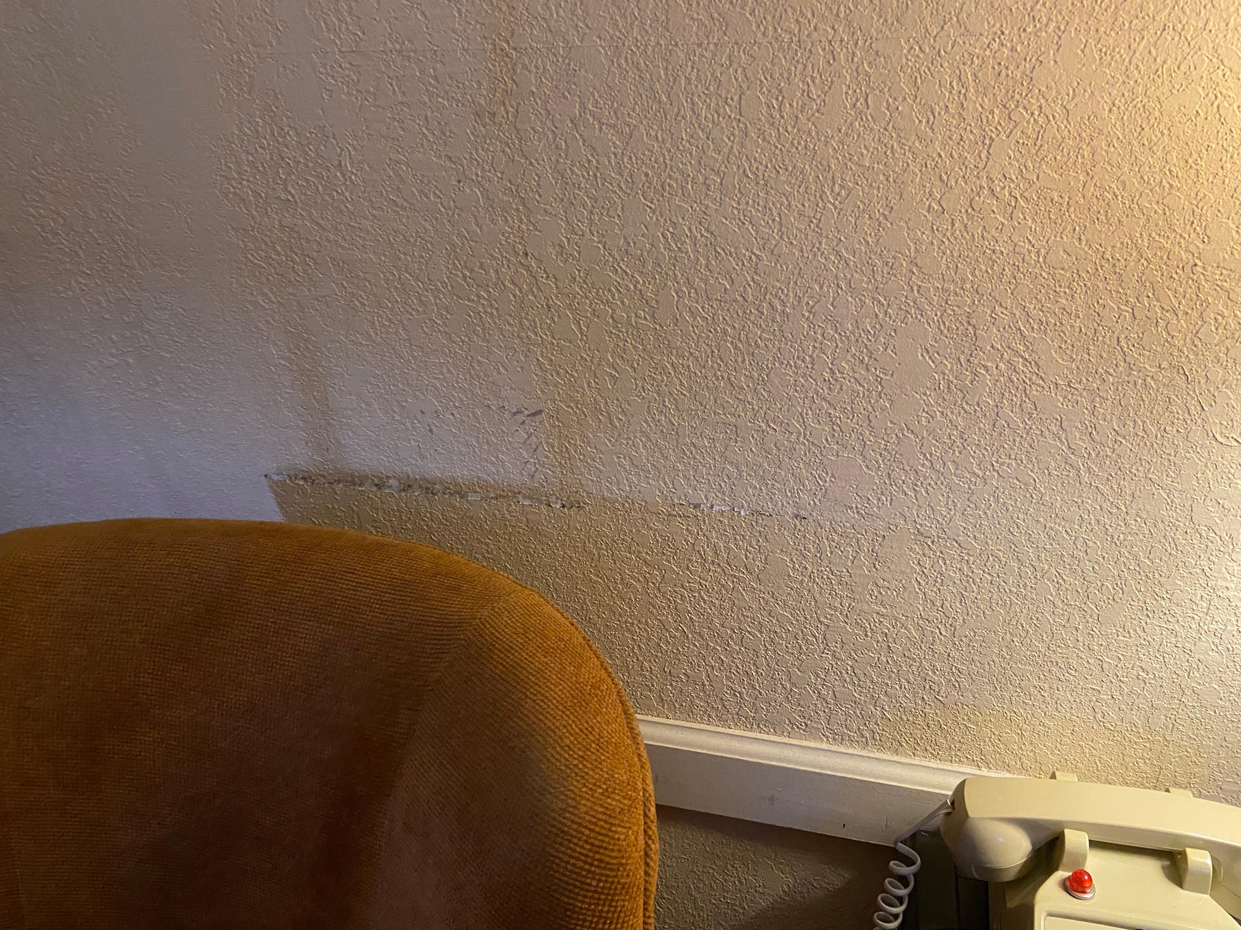 Wall scuffs from furniture