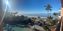 Ocean and pool view