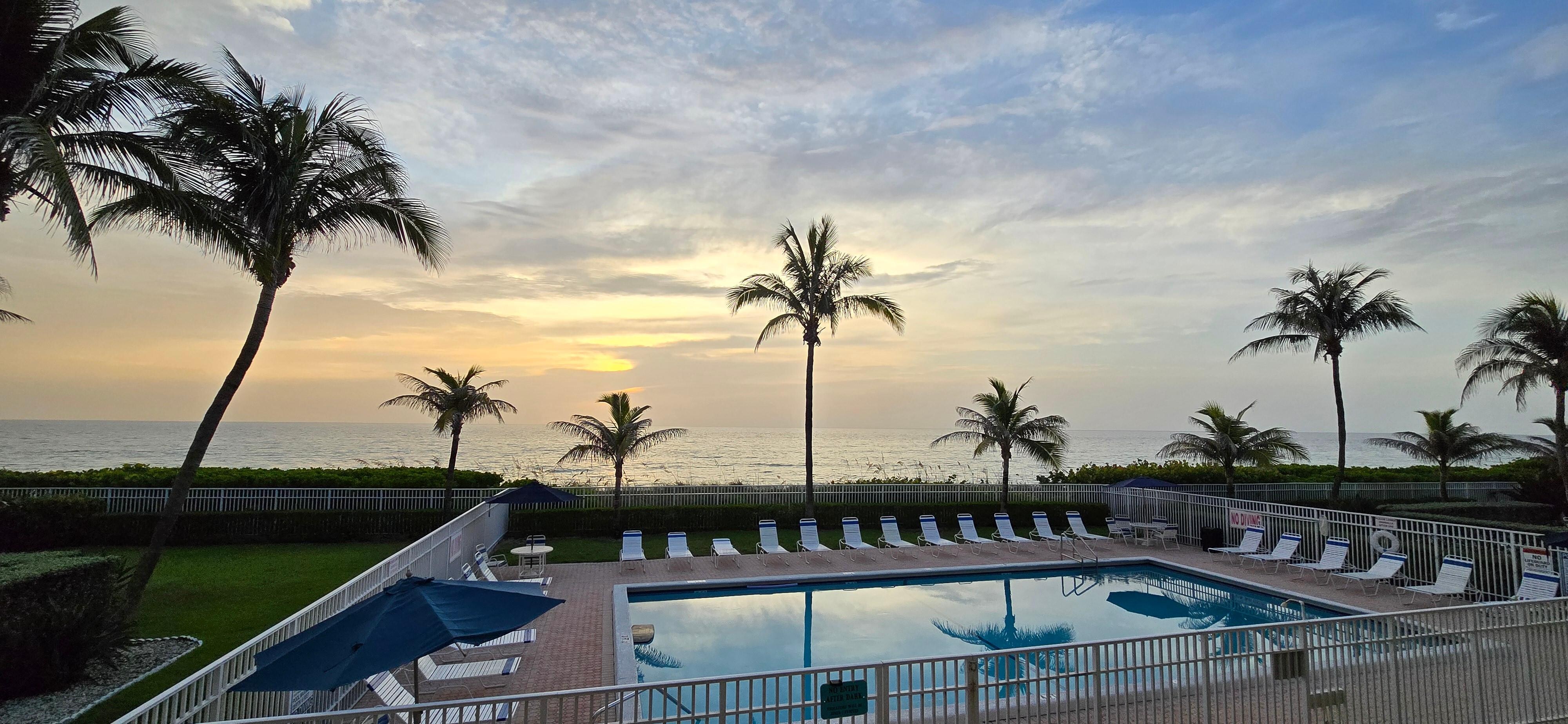 View from 2nd floor balcony