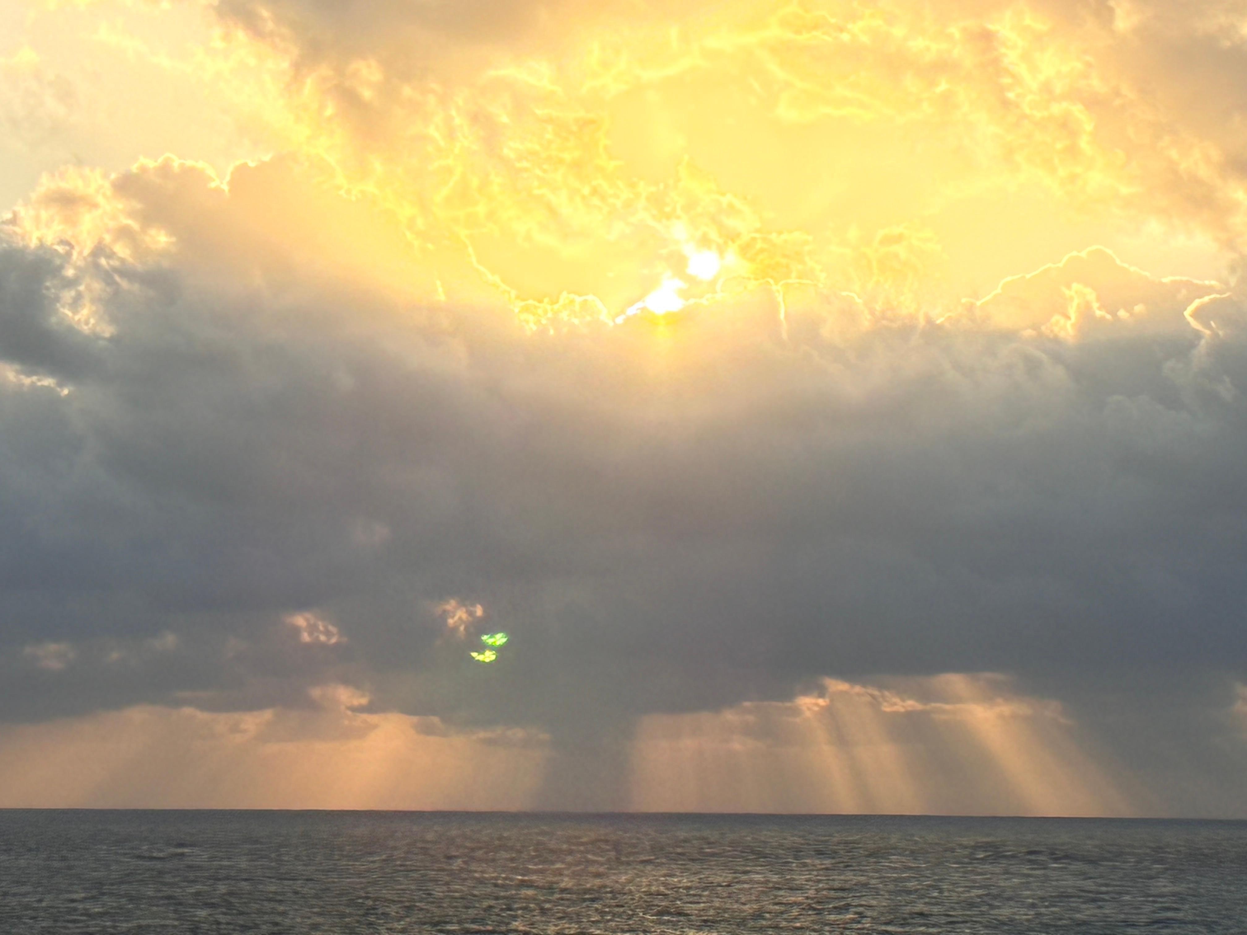 Sunrise from roof top