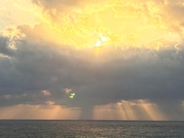 Sunrise from roof top