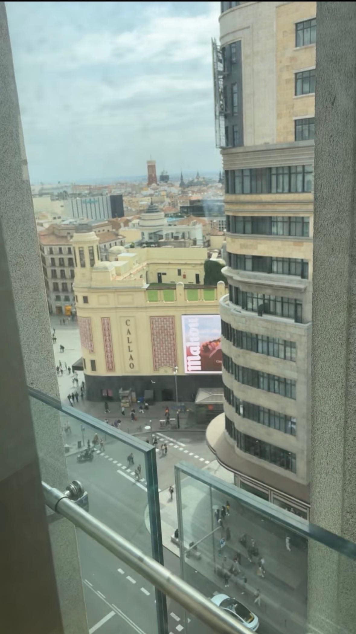 View from living room