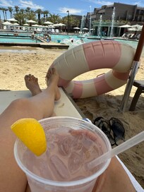 Drinks and food at the pool was awesome with excellent service