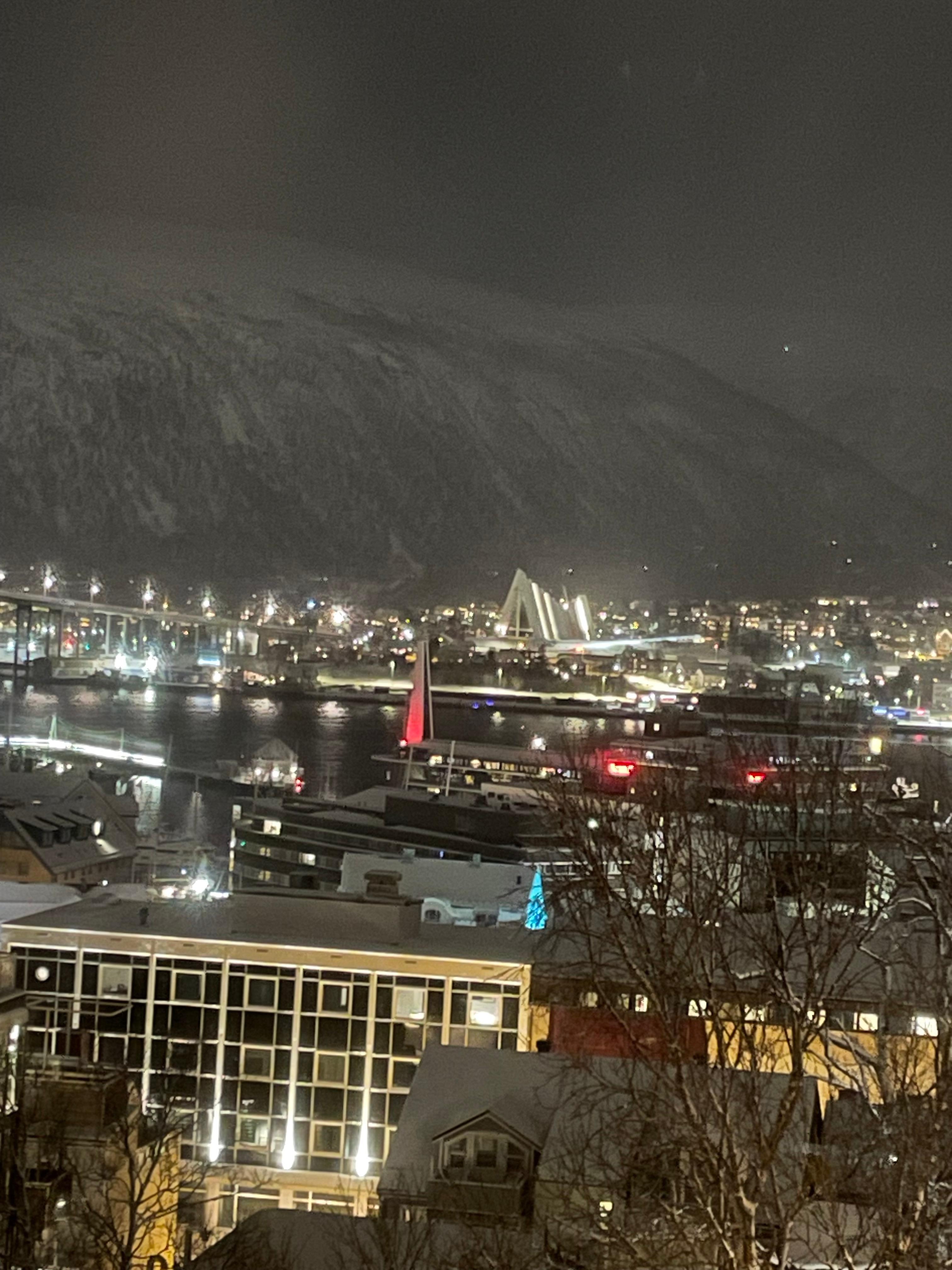 Fin Utsikt fra loftsrom