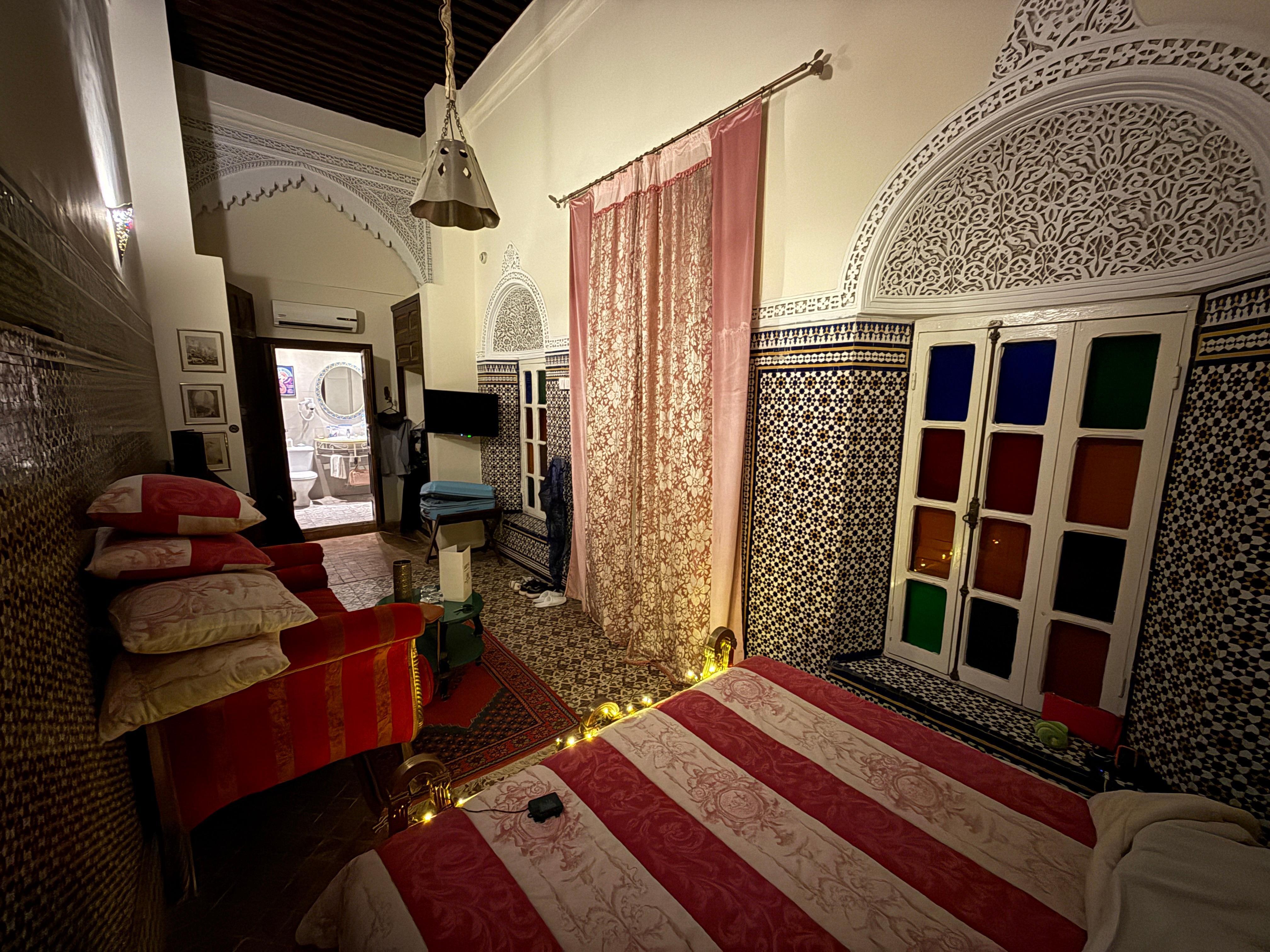 Wonderful room. Warm and inviting. 