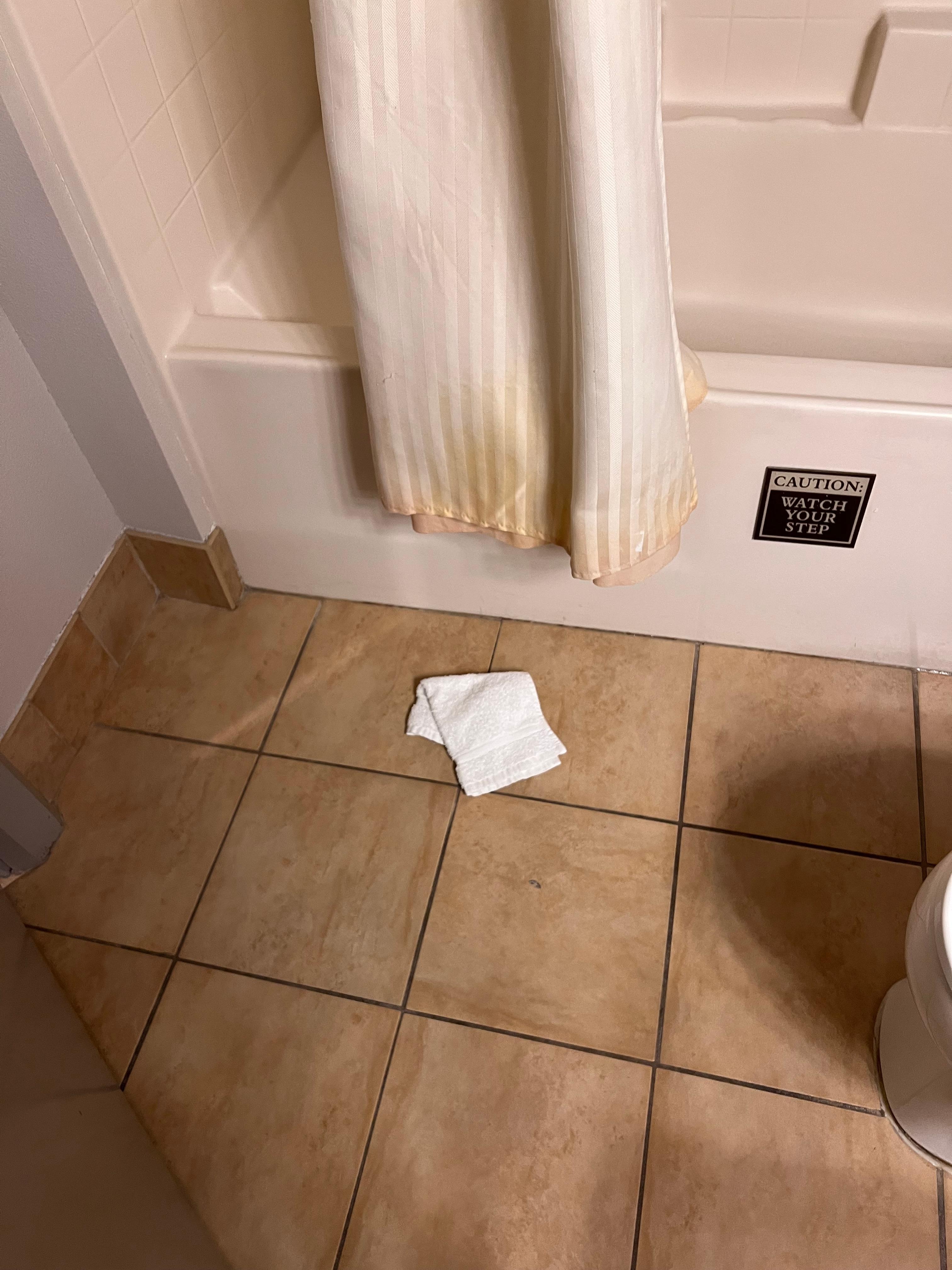 Both sides covered in pink mold