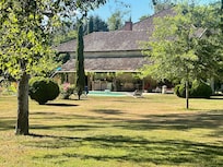 Pool and relaxing area