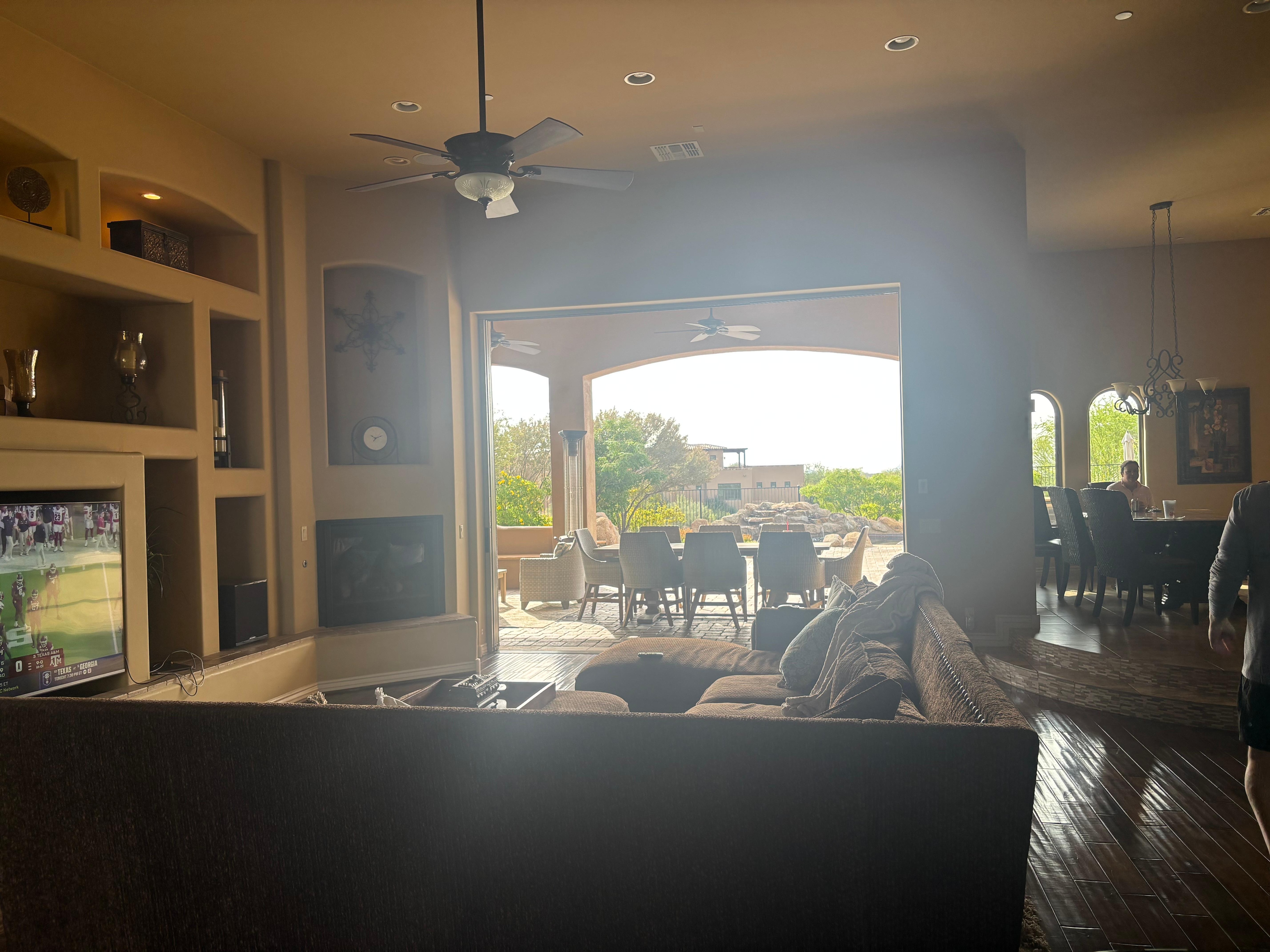 Living room with a view!