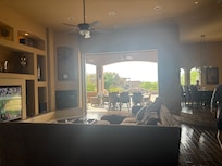 Living room with a view!