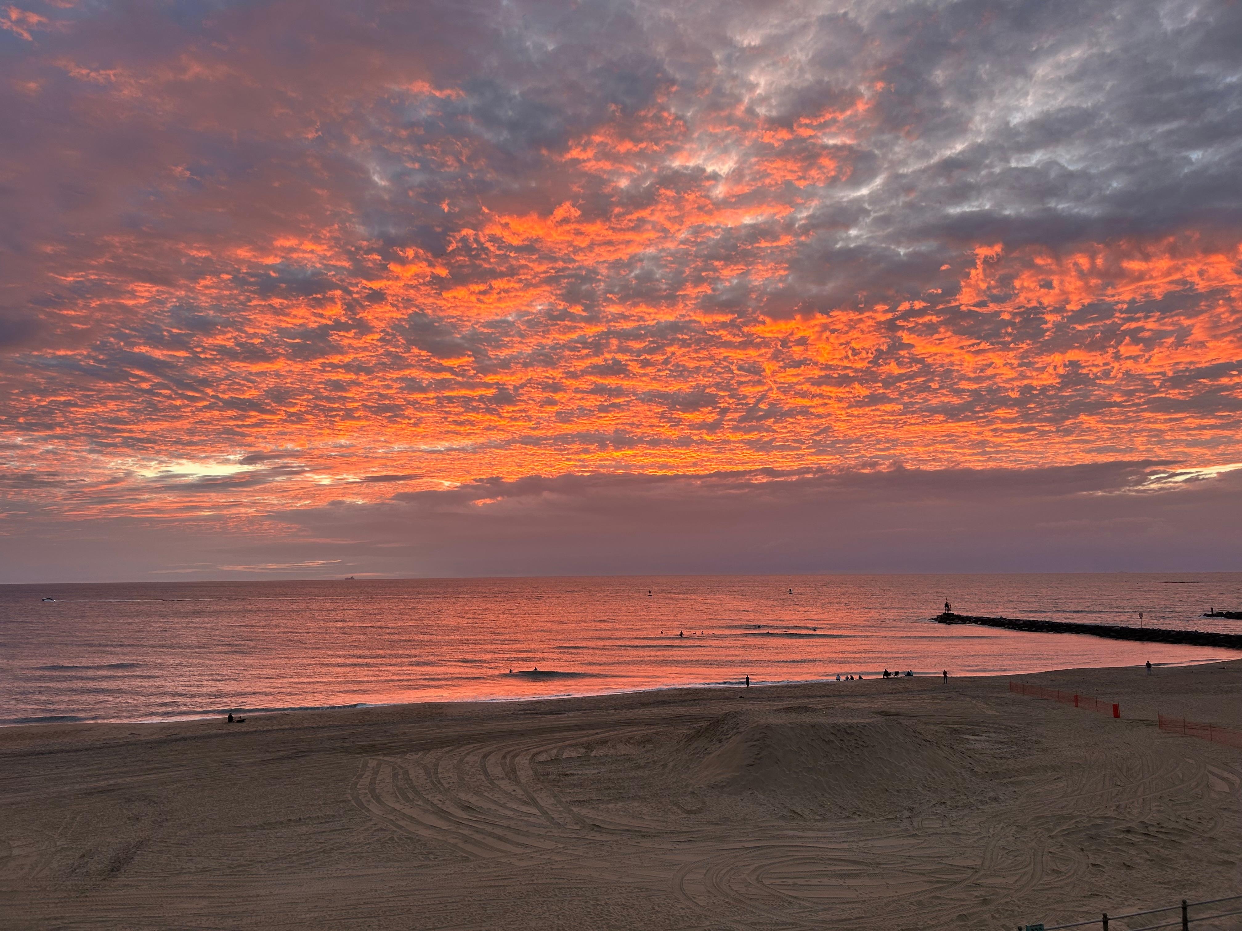 Sunrise on October 8th