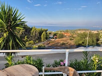 View from pool.