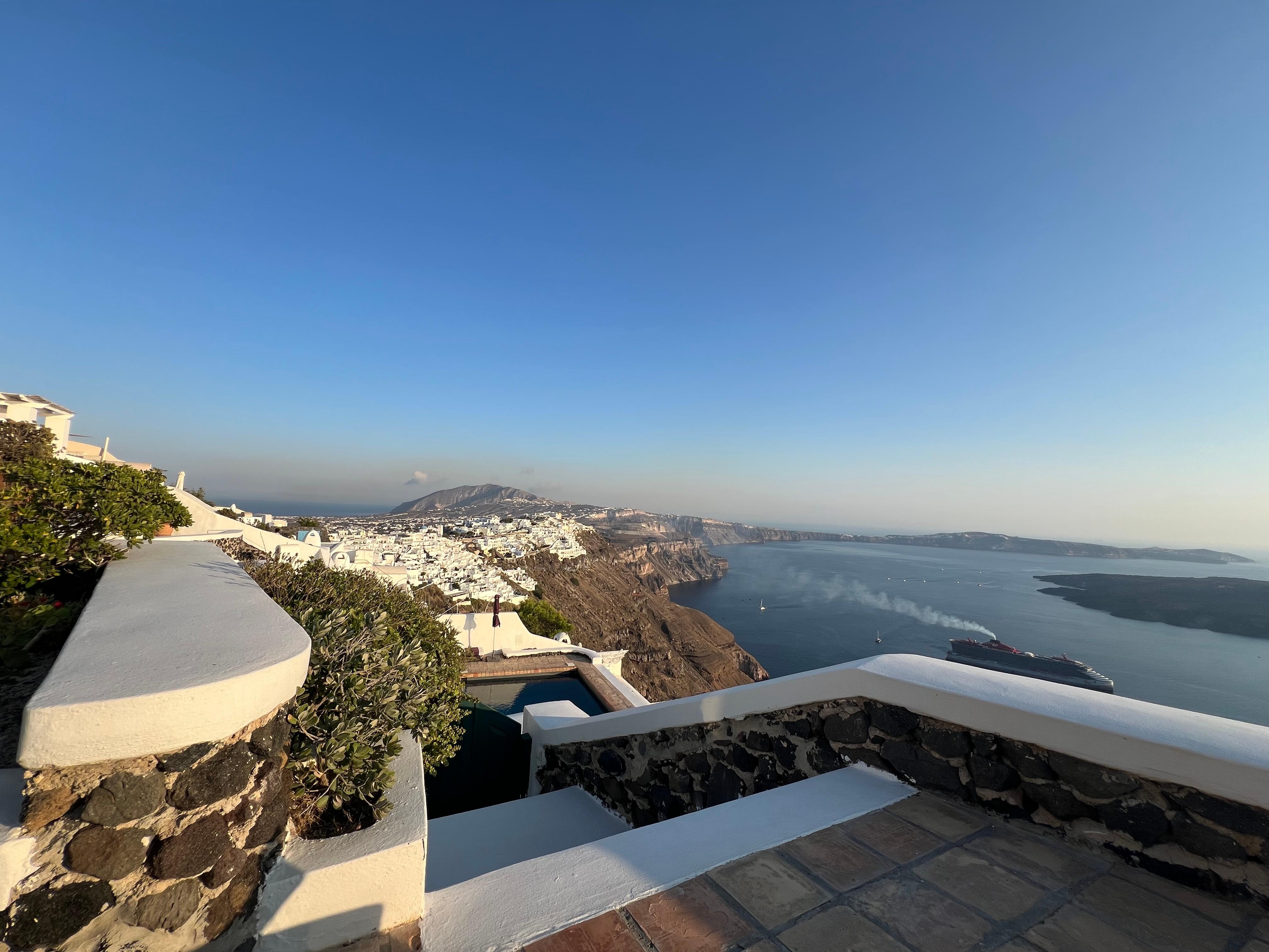 South view from Belvedere suite