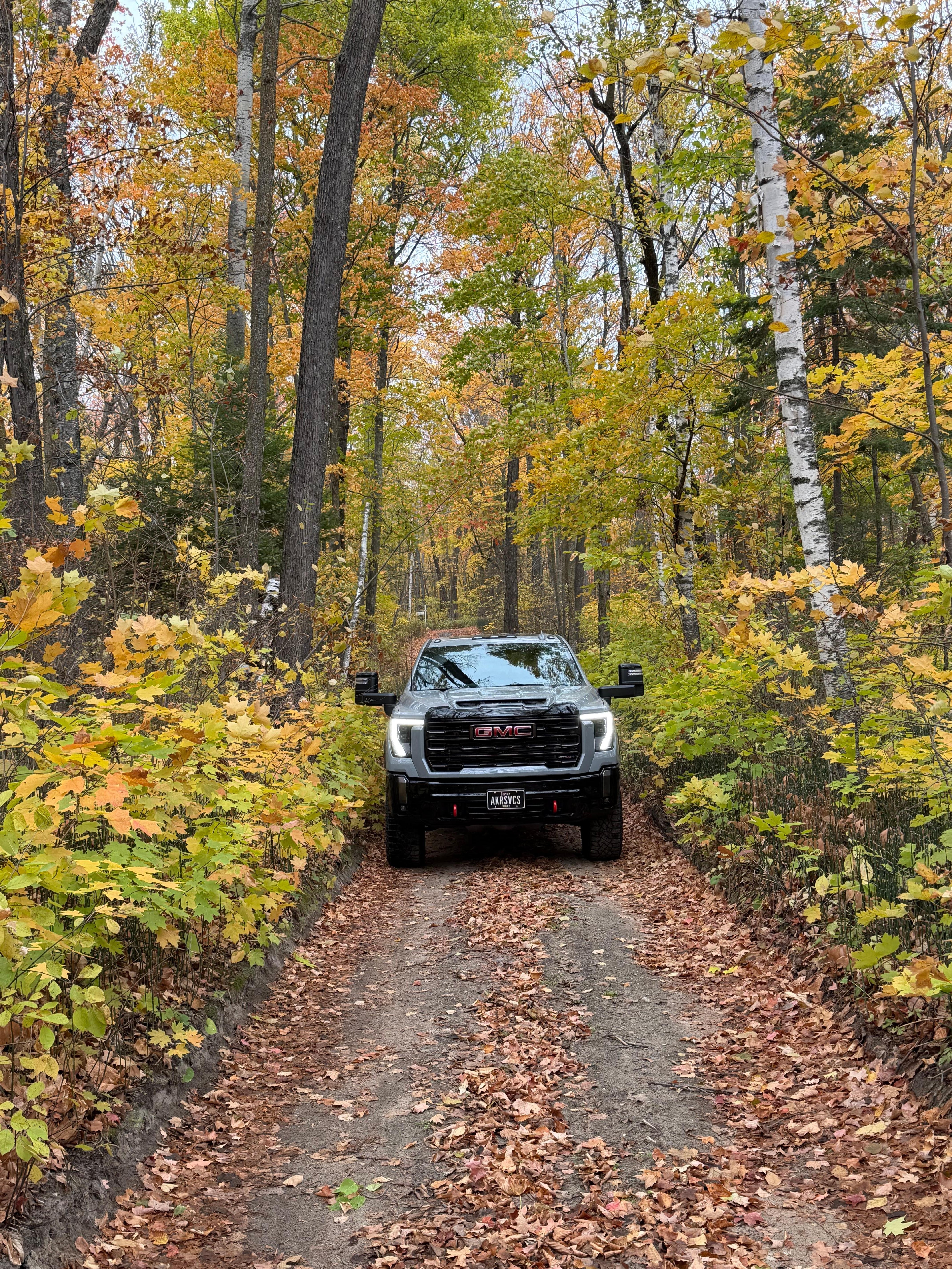 Our truck on the drive way