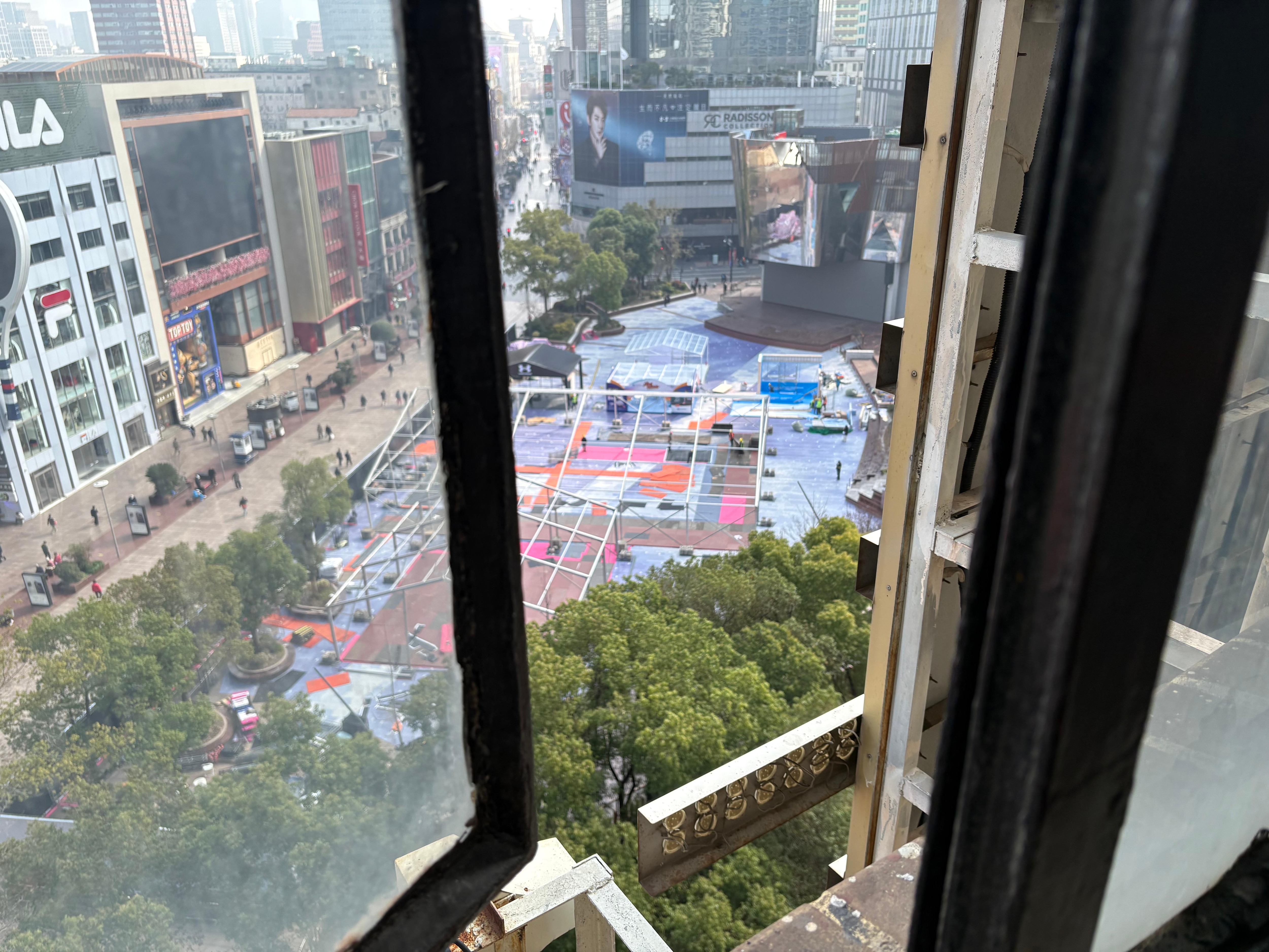 Window opens for fresh air