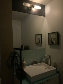 Dark bathroom