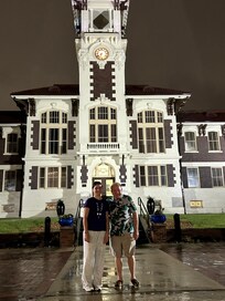 In front of the old City Hall