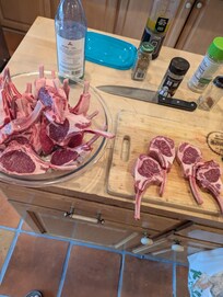 Lamb Lollipops(Greek style)