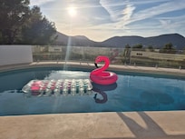 Pool an tiefster Stelle ca 220cm