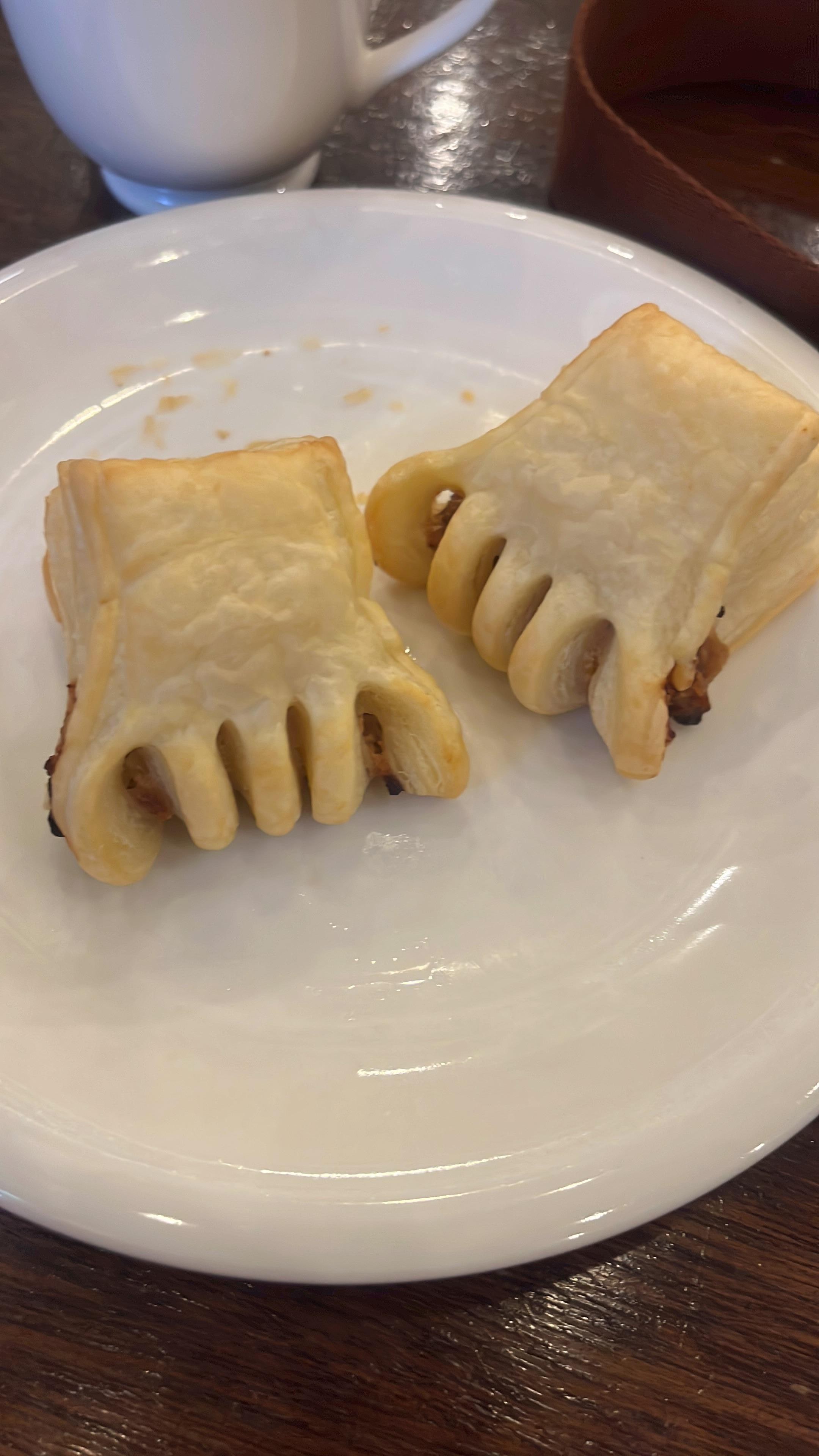 Pork bun style pastries, very flavorful 