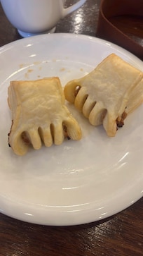 Pork bun style pastries, very flavorful