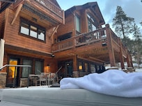 View from the hot tub