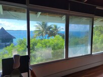 Beautiful view from the living room.
