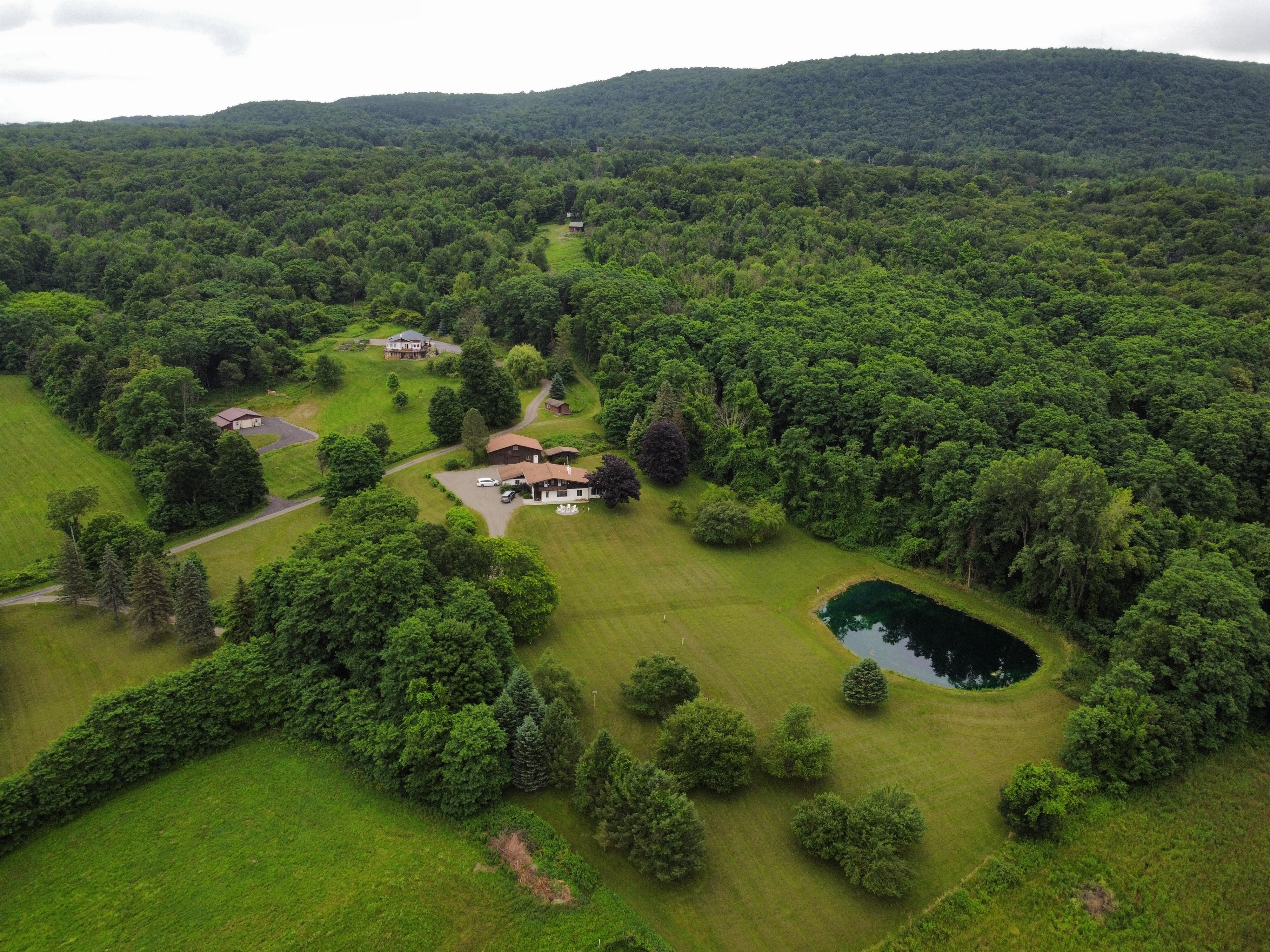 Aerial with drone 