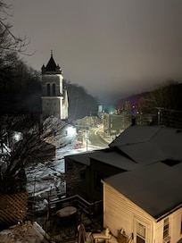 View from the top deck
