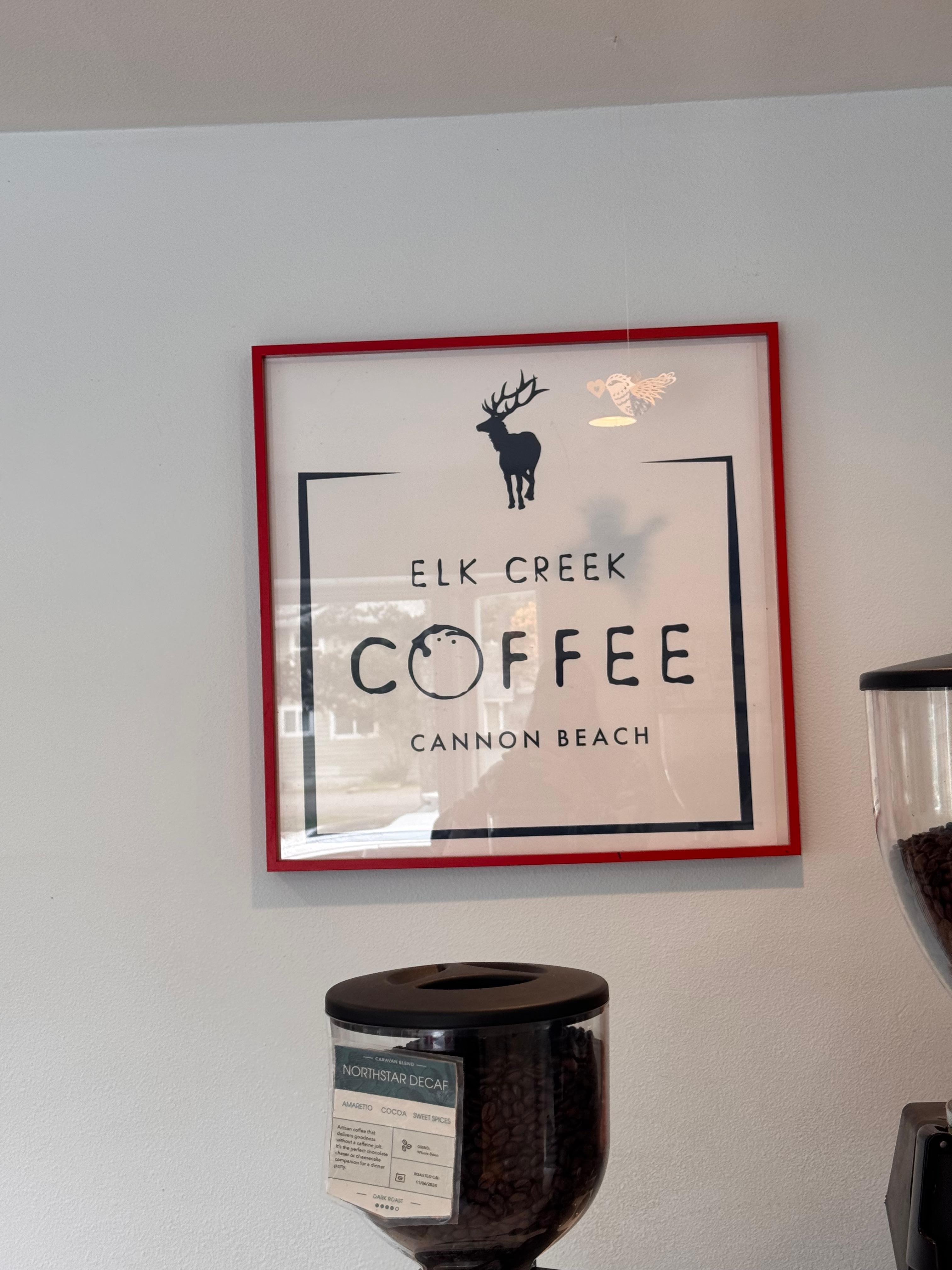 Recommend this place for coffee & a quick breakfast bite in Cannon Beach.