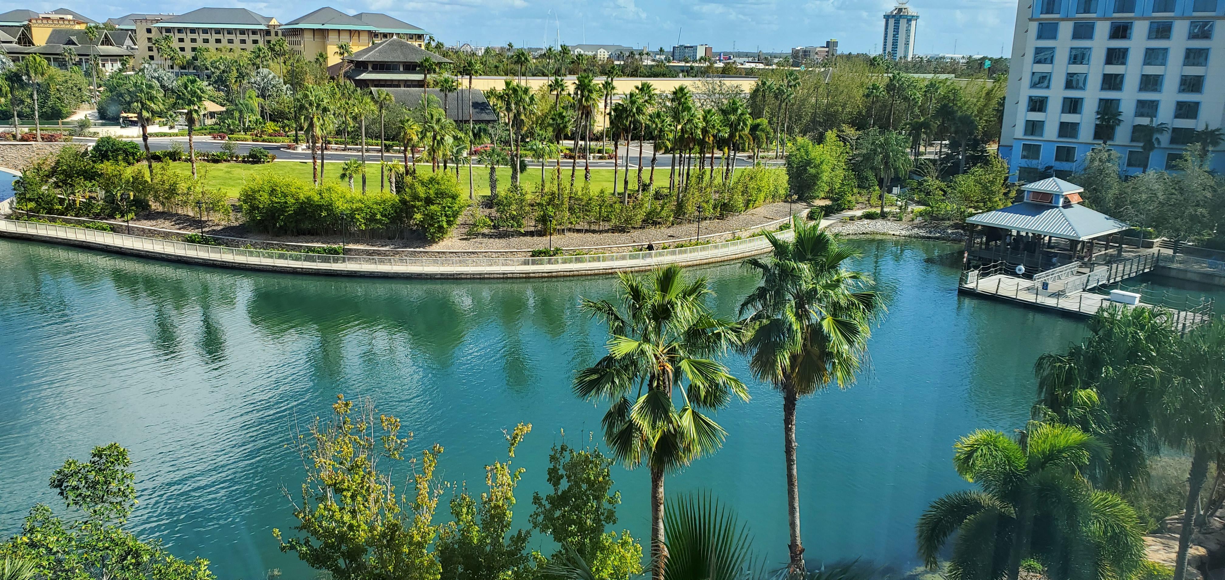 Lagoon view from my room