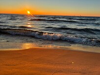 Lake Michigan at South Haven beach