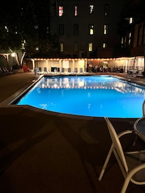 Pool area, sat and enjoyed some solace