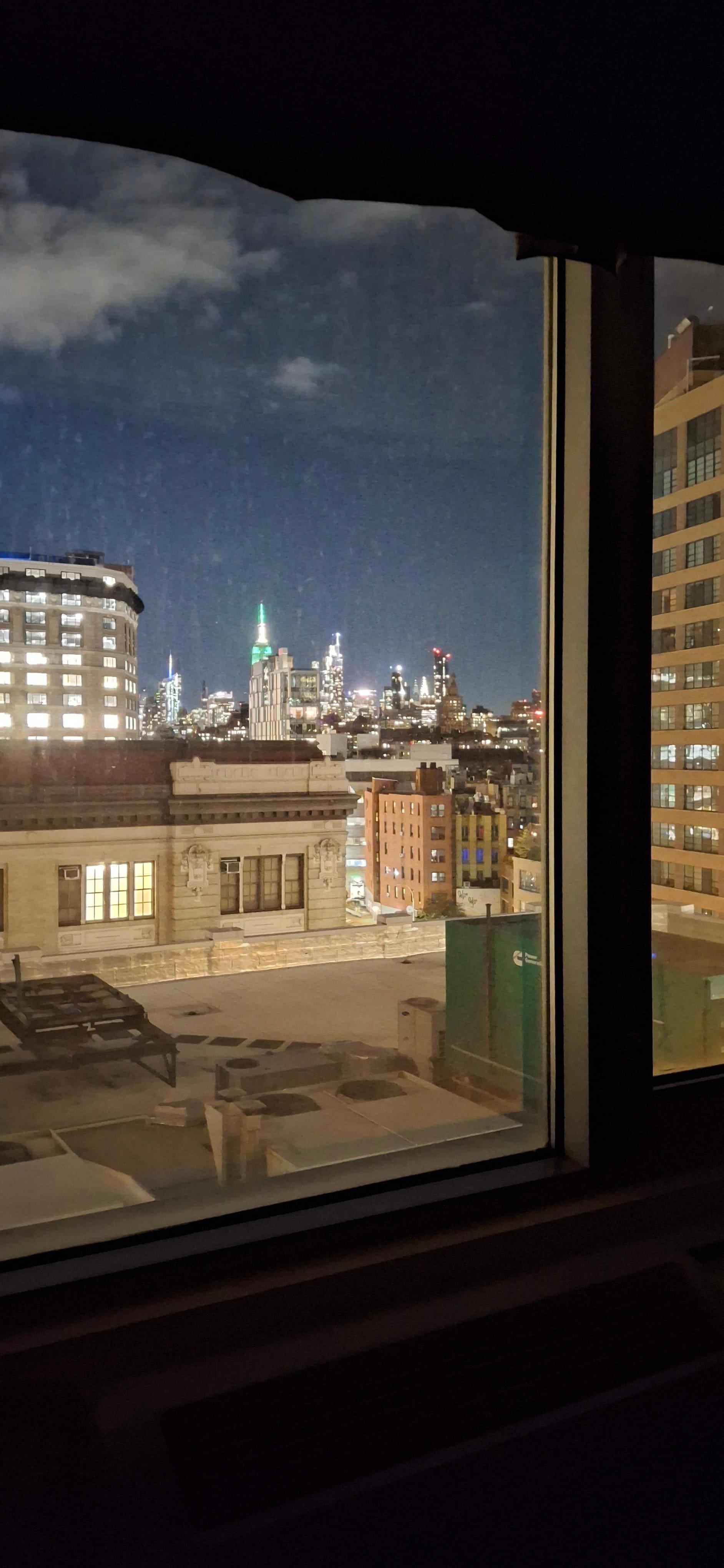 Vue depuis chambre 11ème étage 