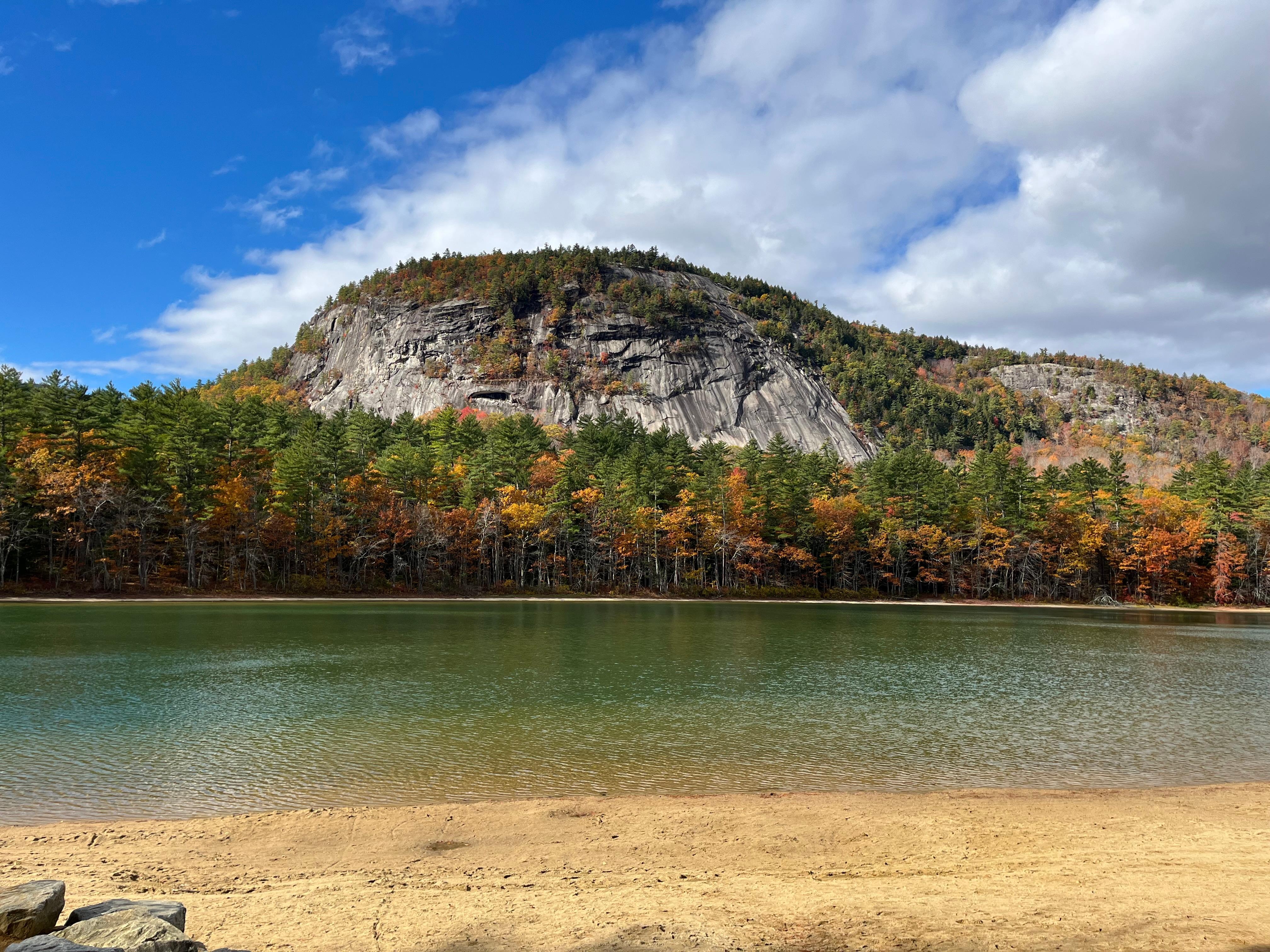 Hiking nearby at Echo Lake. 