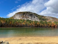 Hiking nearby at Echo Lake.