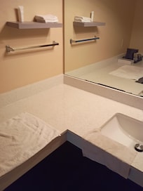 The room was very clean; the grounds not as much