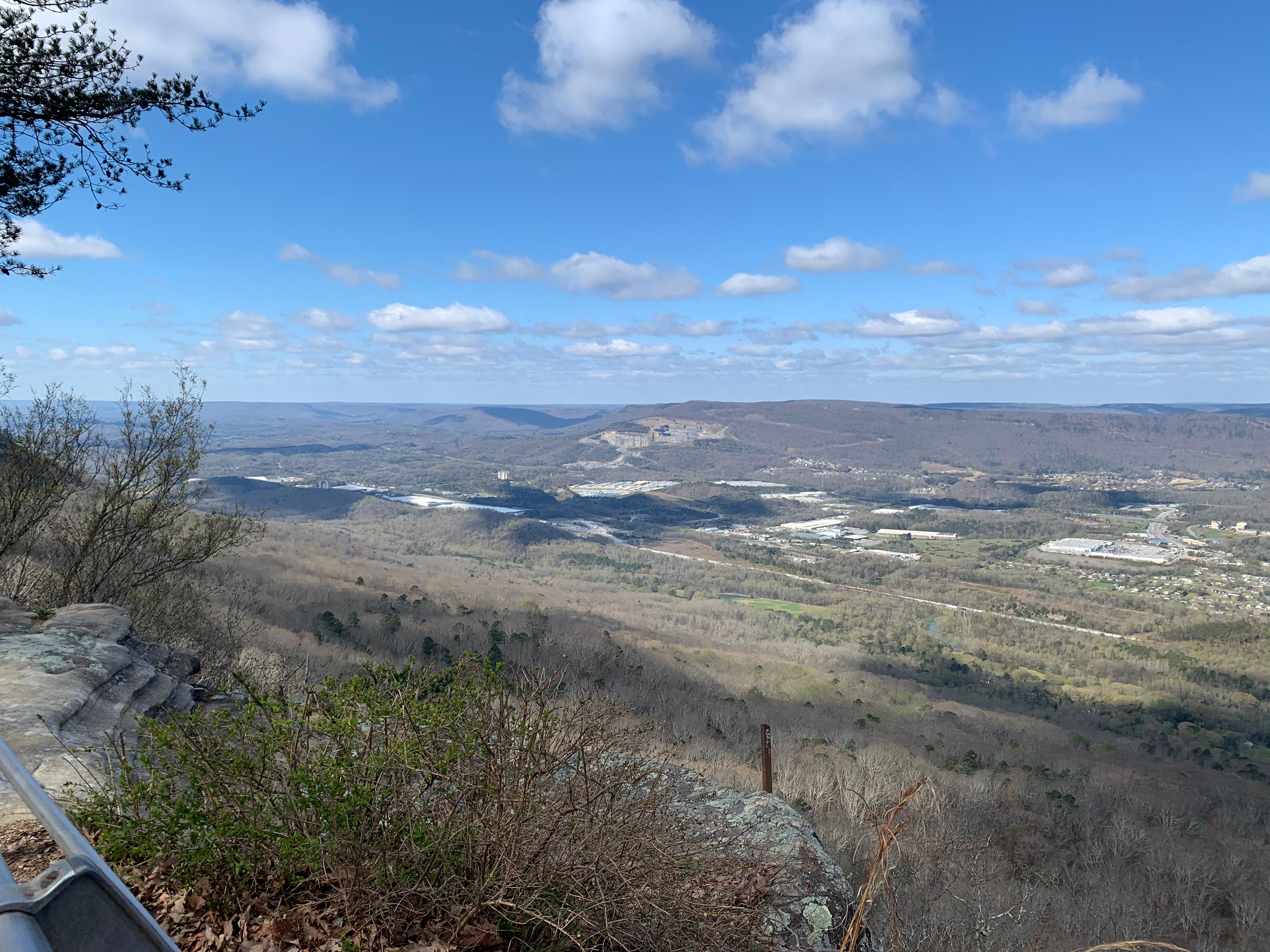 From the top of Lookout Mountain 
