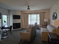 Living room with access to balcony