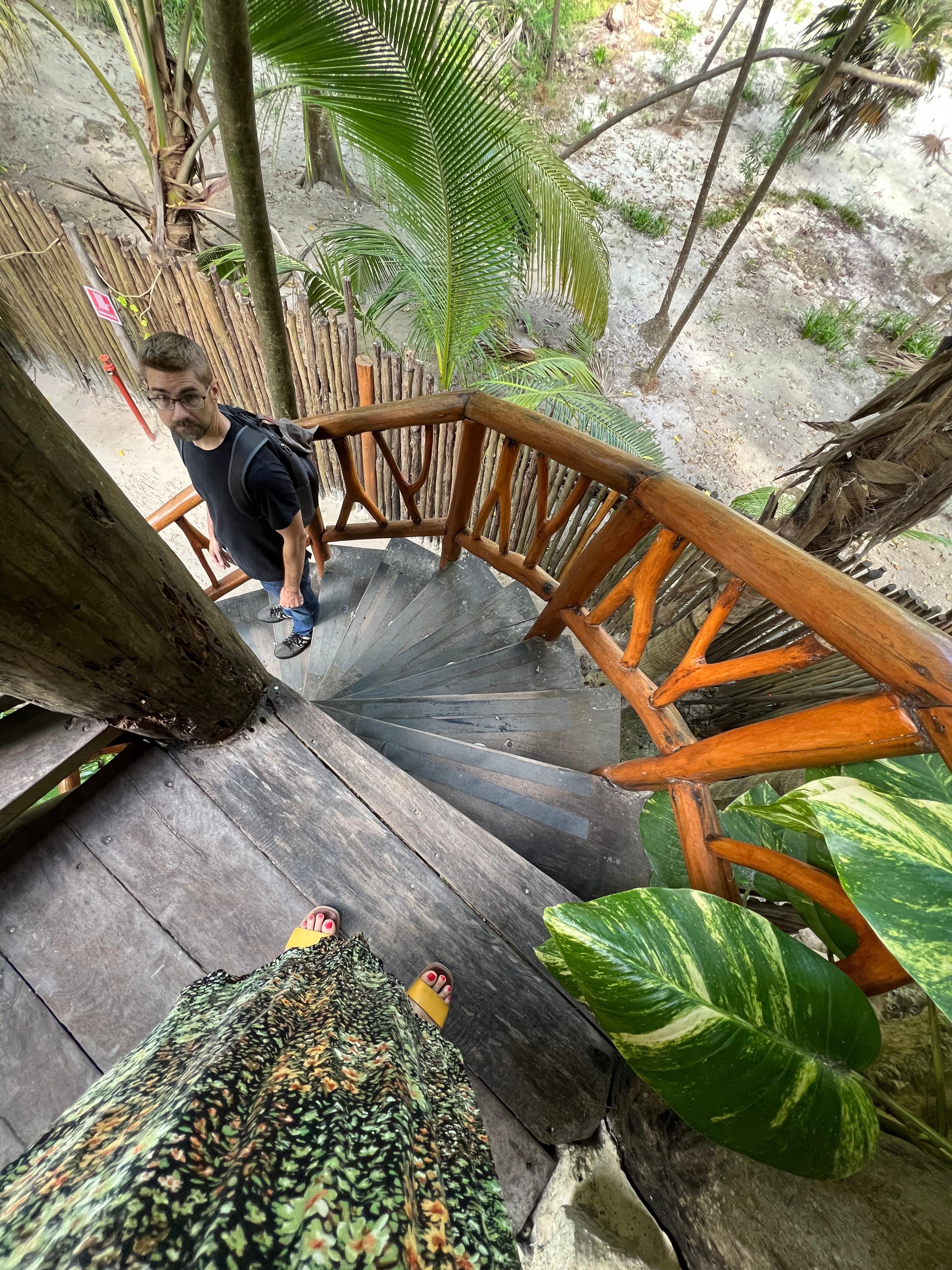 Garden view rooms of main building. Upper level. 