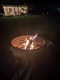 Last night around the fire pit