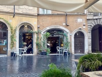 Lovely restaurant just downstairs from the apartment.