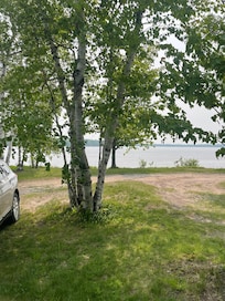 View from motel porch