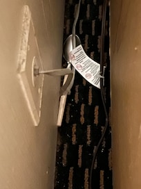 Spoon behind dresser