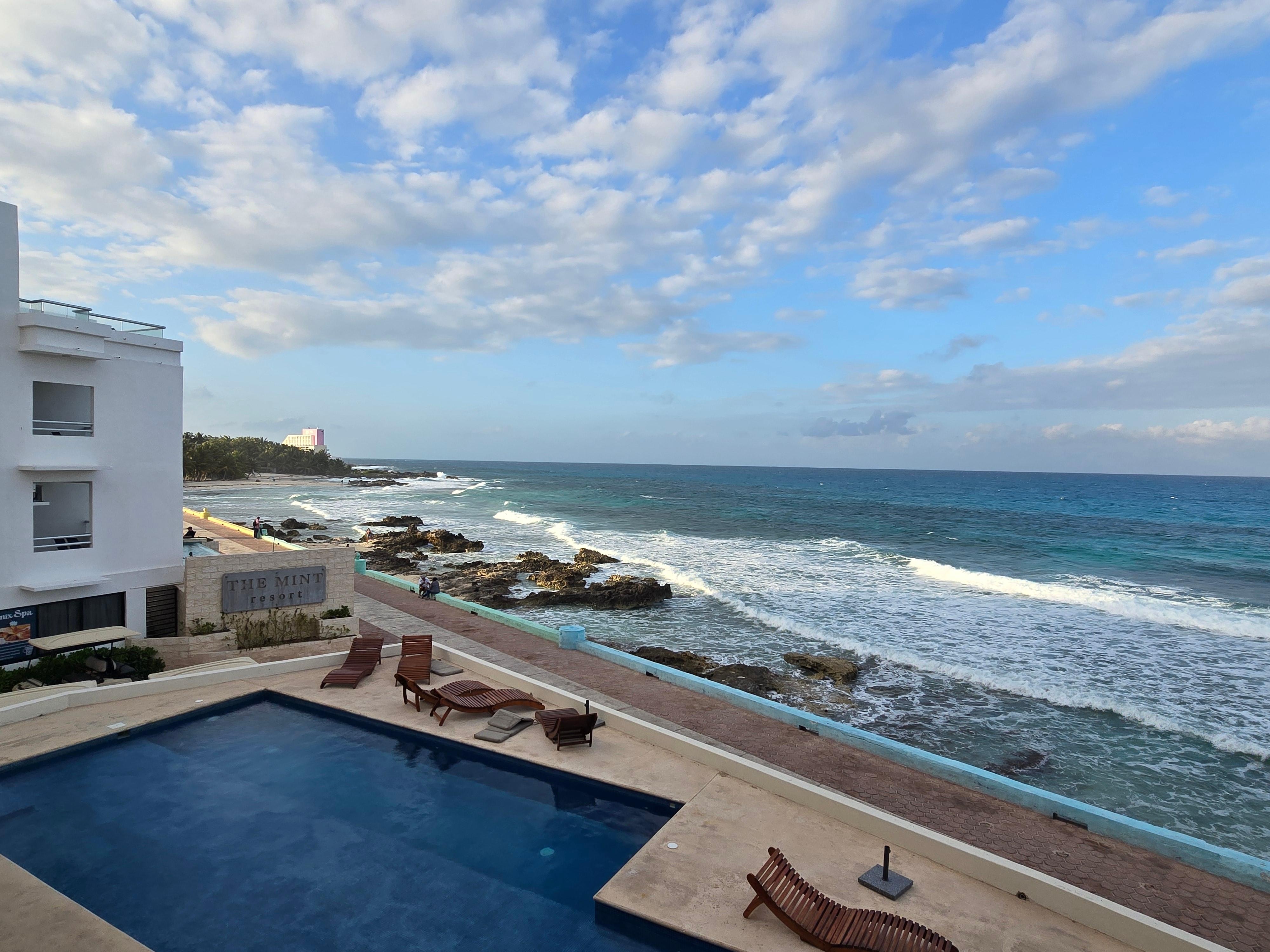 View from the balcony