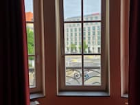 Blick auf die Hauptstraße