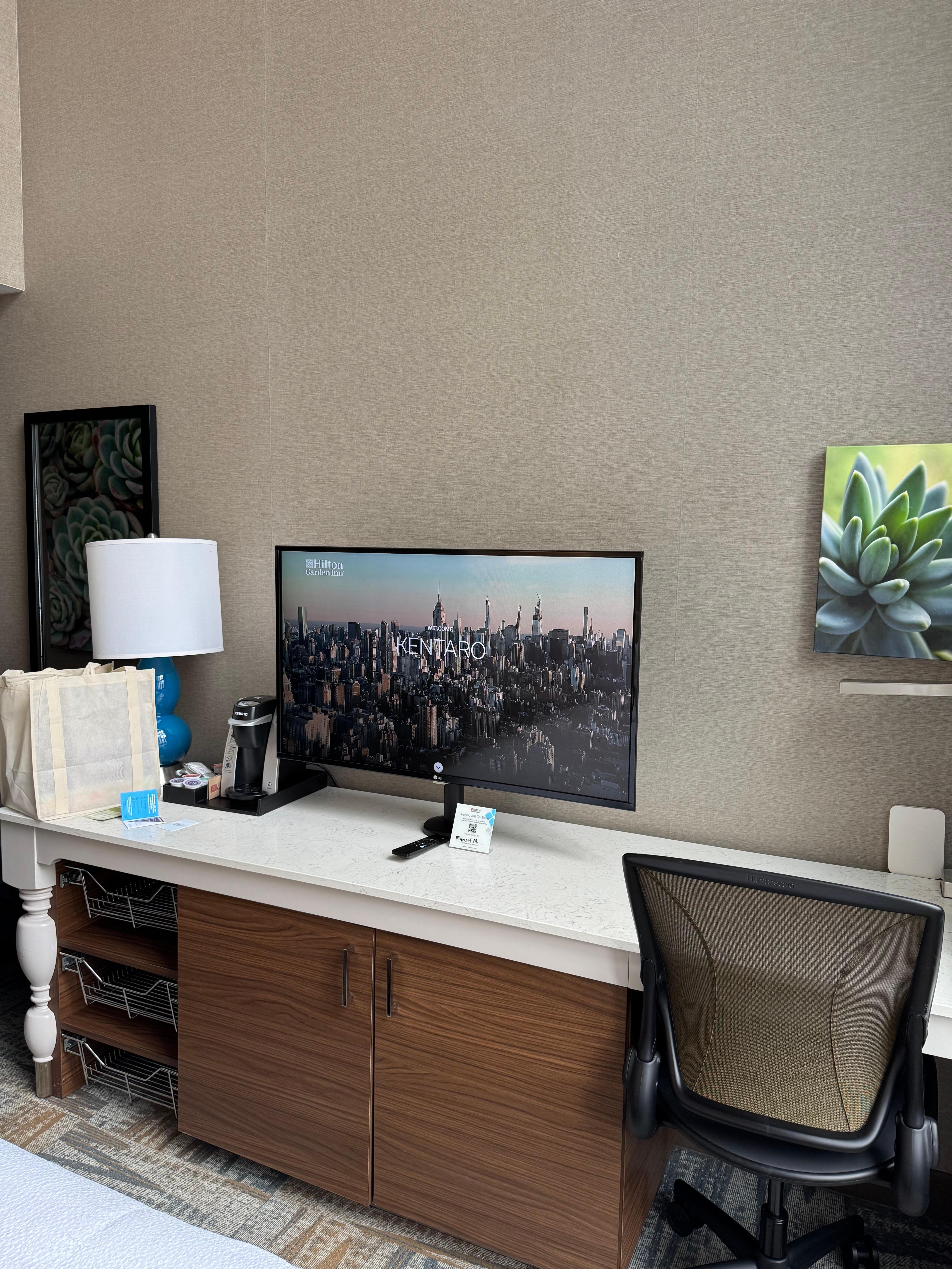 とても清潔感のある部屋でした。