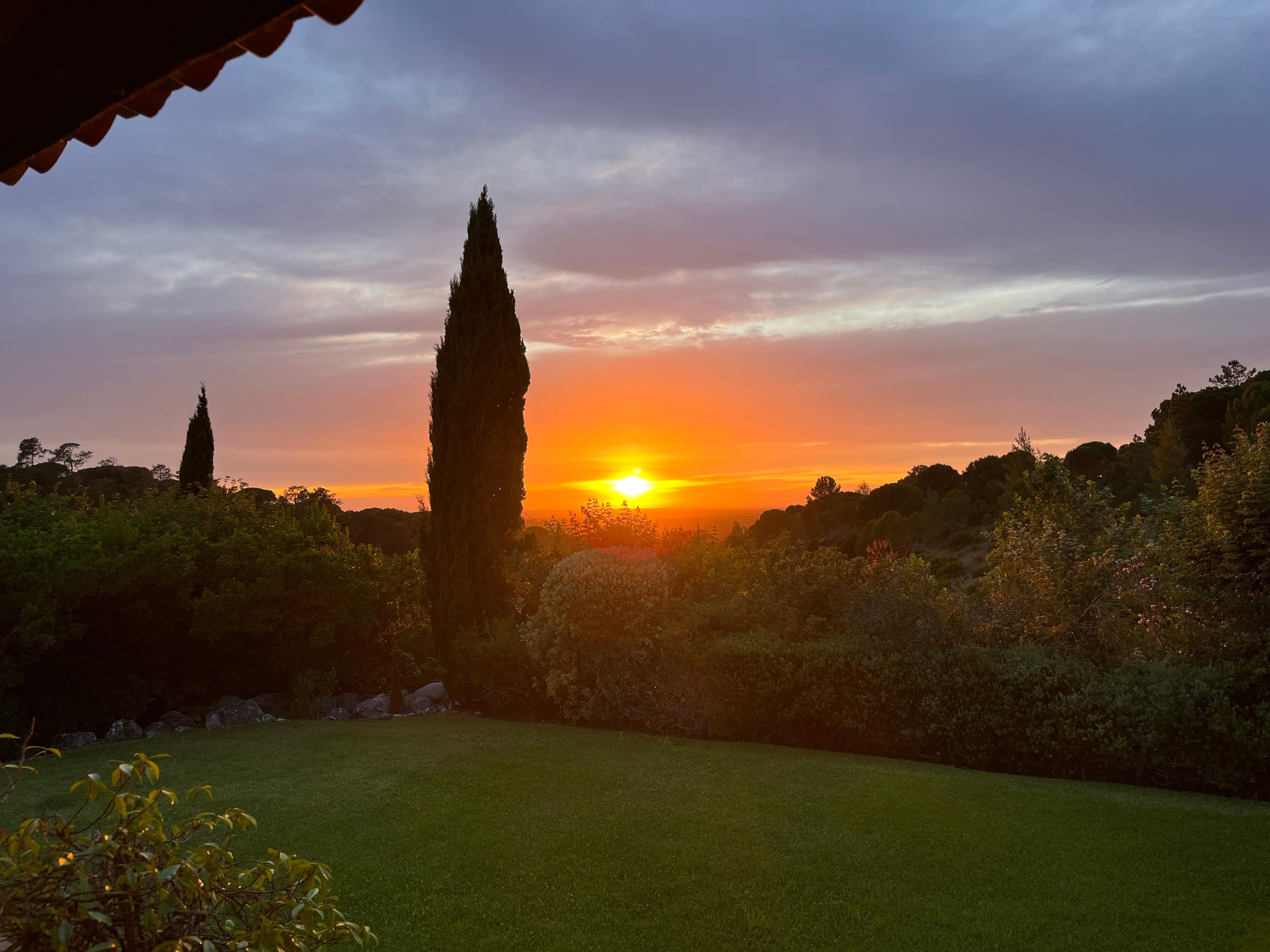 Lovely sunset every evening