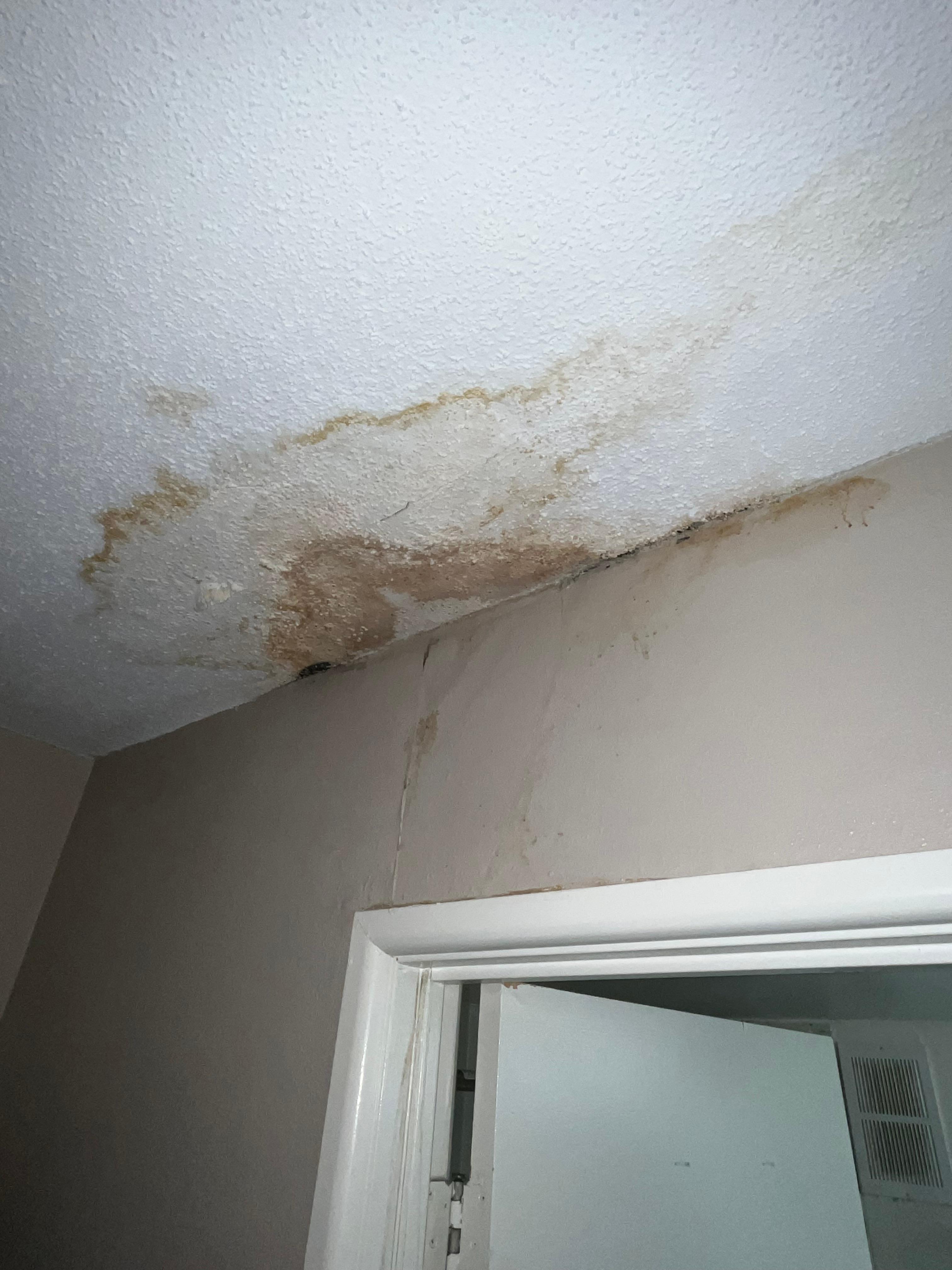 Leaking ceiling