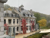 Hotellet sett från vår balkong